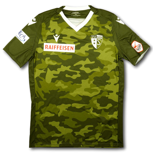 FC Sion 2020-21 Trikot auswärts Player Issue - HOARAU #99 - 9/10 - [XXL]