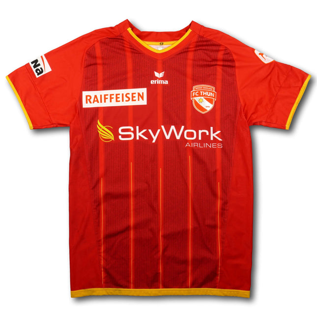 FC Thun 2012-13 Trikot heim Player Issue - HEDIGER #17 - 7/10 - [M]