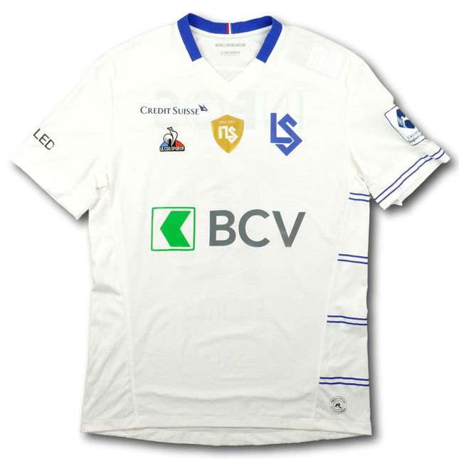 FC Lausanne–Sport 2021-22 Trikot heim Player Issue - PUERTAS #10 - 7/10 - [L]