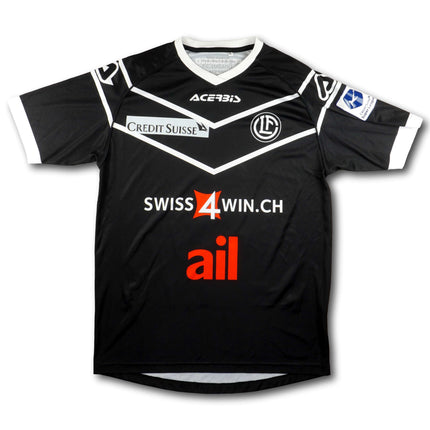 FC Lugano 2021-22 Trikot heim Player Issue Cupsieger - Heimtrikot V2 - ZIEGLER #3 - 9/10 - [L]