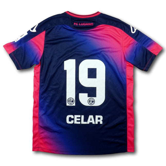 FC Lugano 2021-22 Trikot drittes Player Issue Cupsieger - CELAR #19 - 9/10 - [M]
