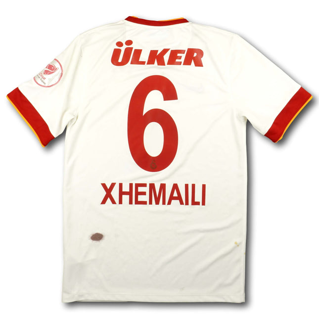 Galatasaray 2014-15 Trikot heim Player Issue Double-Saison - XHEMAILI #6 - 5/10 - [S]