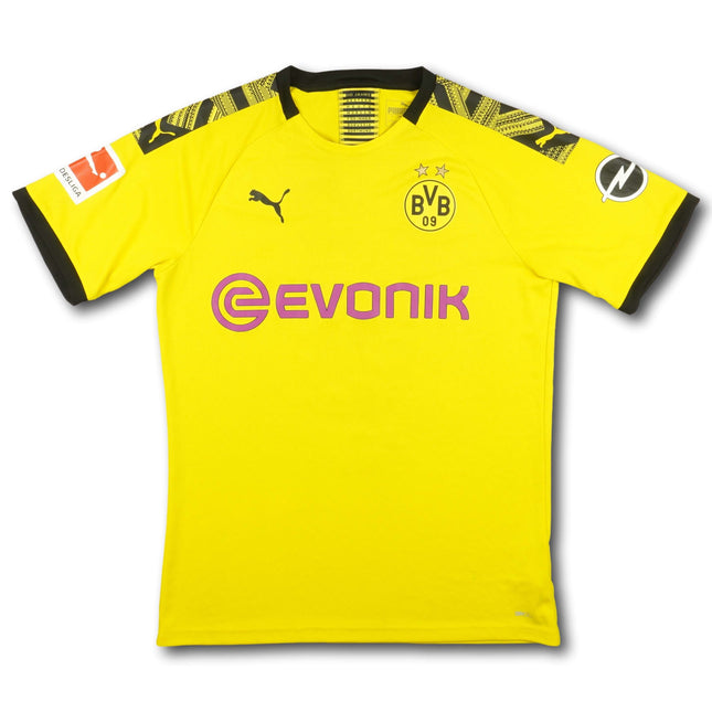 Borussia Dortmund 2019-20 Trikot heim Player Issue - AKANJI #16 - 8/10 - [L]