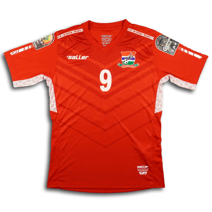 Gambia 2022 Trikot heim Player Issue - A.CEESAY #9 - 7/10 - [M]