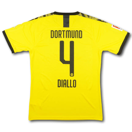 Borussia Dortmund 2019-20 Trikot heim Player Issue - DIALLO #4 - 8/10 - [L]