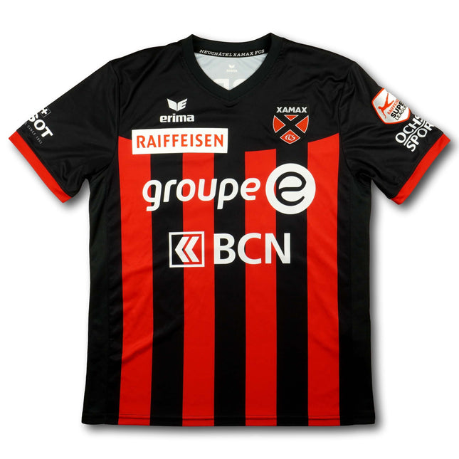 Neuchâtel Xamax 2019-20 Trikot heim Player Issue - HAILE-SELASSIE #19 - 8/10 - [M]