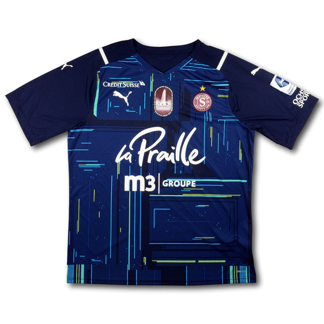 Servette FC 2021-22 Trikot torhüter Player Issue - OMERAGIC #40 - 9/10 - [XL]