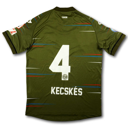 FC Lugano 2019-20 Trikot drittes Player Issue - KÉCSKES #4 - 8/10 - [L]