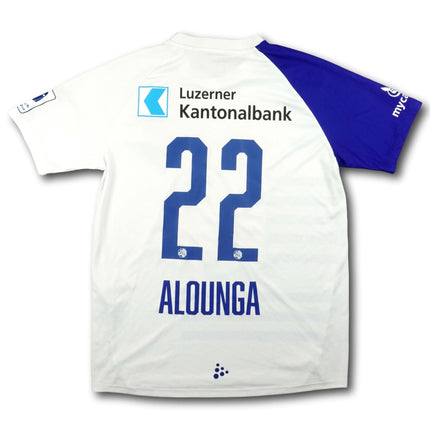 FC Luzern 2021-22 Trikot auswärts Player Issue - ALOUNGA #22 - 9/10 - [L]