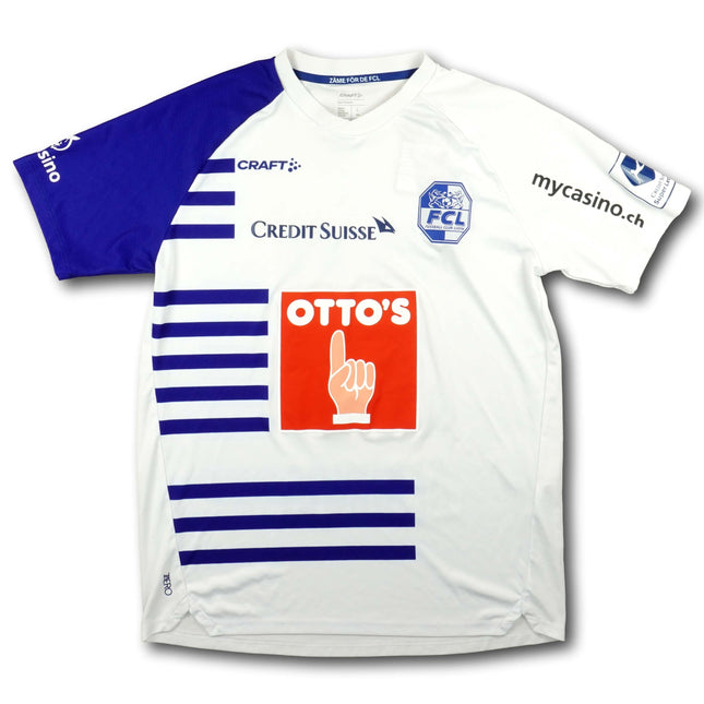 FC Luzern 2021-22 Trikot auswärts Player Issue - ALOUNGA #22 - 9/10 - [L]
