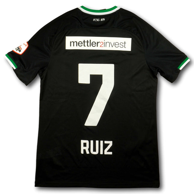FC St. Gallen 2019-20 Trikot auswärts Player Issue - RUIZ #7 - 8/10 - [M]