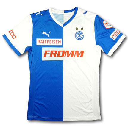 GC Zürich 2013-14 Trikot heim Player Issue - FELTSCHER #11 - 7/10 - [L]