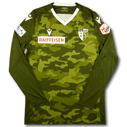 FC Sion 2020-21 Trikot auswärts Player Issue - L/S - HOARAU #99 - 8/10 - [XL]