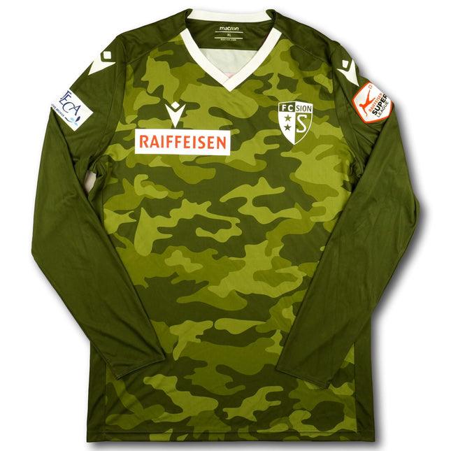 FC Sion 2020-21 Trikot auswärts Player Issue - L/S - HOARAU #99 - 8/10 - [XL]