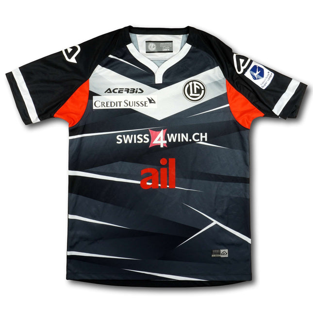 FC Lugano 2021-22 Trikot heim Player Issue Cuspieger - ZIEGLER #3 - 9/10 - [L]