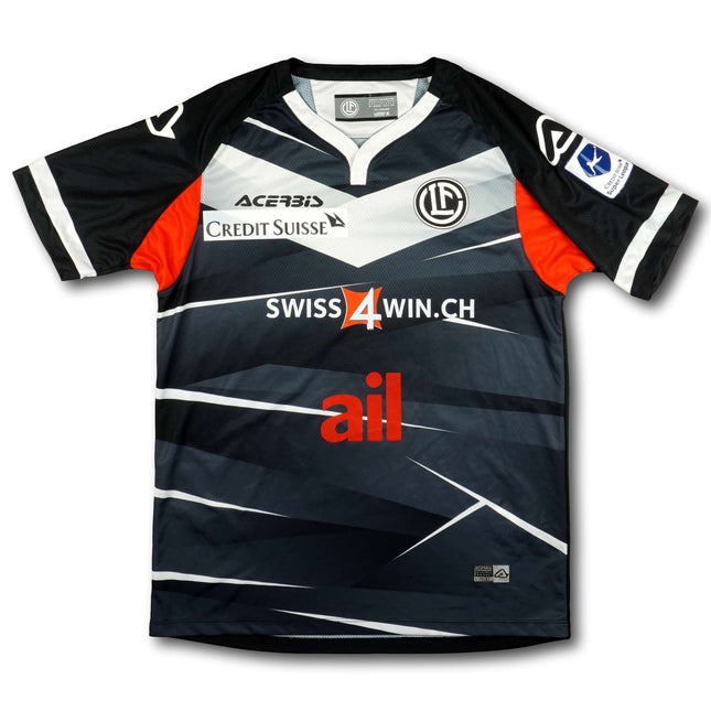 FC Lugano 2021-22 Trikot heim Player Issue Cuspieger - RÜEGG #27 - 8/10 - [L]