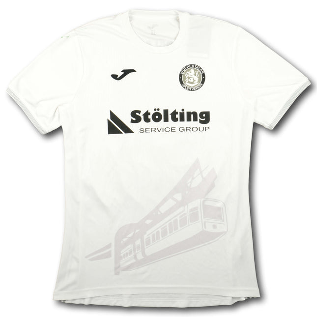 Wuppertaler SV 2021-22 Trikot auswärts Player Issue signiert vom Team - SALAU #21 - 7/10 - [L]