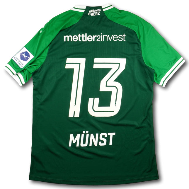 FC St. Gallen 2022-23 Trikot heim Player Issue - MÜNST #13 - 9/10 - [L]