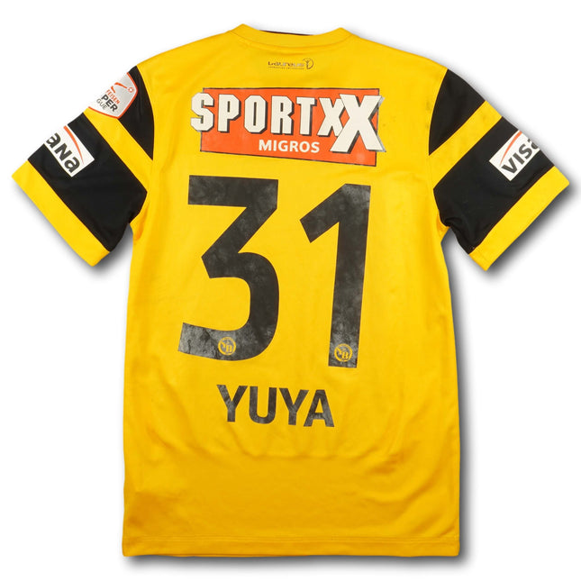 BSC Young Boys 2015-16 Trikot heim Player Issue - YUYA #31 - 6/10 - [S]