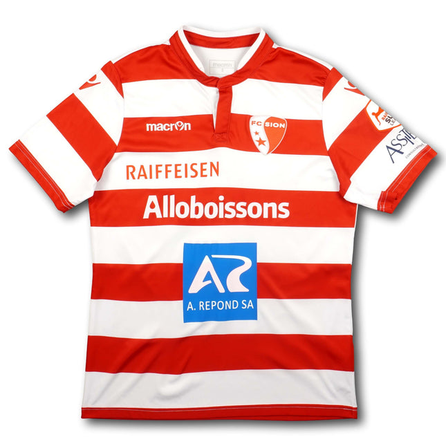 FC Sion 2020-21 Trikot heim Player Issue - ARAZ #20 - 9/10 - [S]
