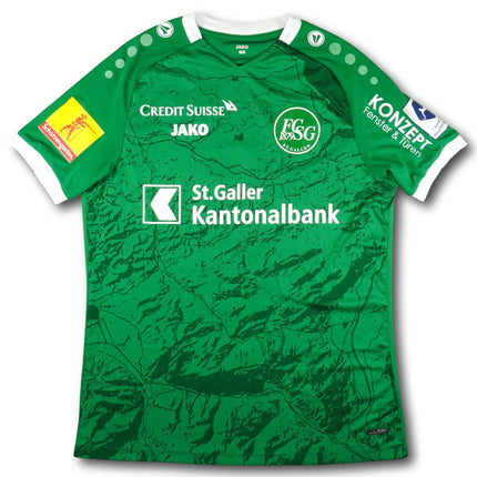 FC St. Gallen 2021-22 Trikot heim Player Issue - QUINTILLÀ #8 - 9/10 - [M]
