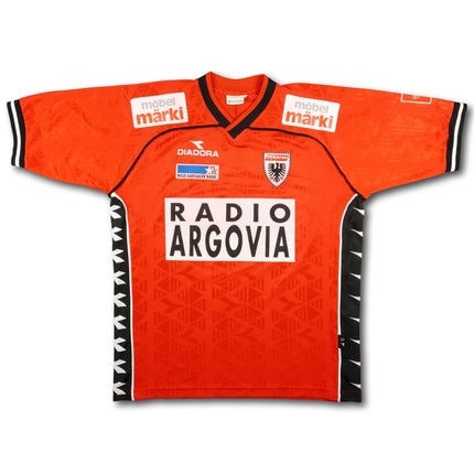 FC Aarau 2000-01 Trikot heim Player Issue - PAGE #5 - 7/10 - [XL]