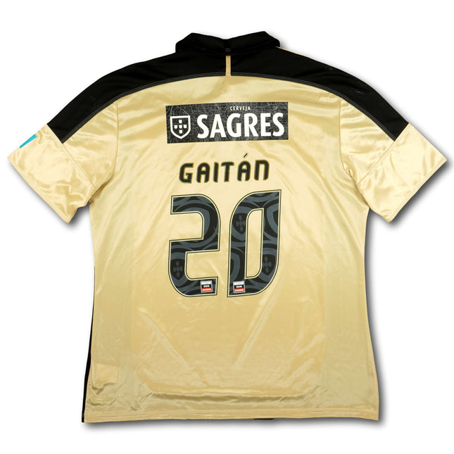 Benfica Lissabon 2011-12 Trikot auswärts - GAITÁN #20 - 5/10 - [XXL]