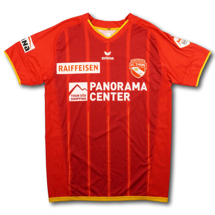 FC Thun 2012-13 Trikot heim Player Issue signiert vom Team - SCHNEUWLY #15 - 9/10 - [M]