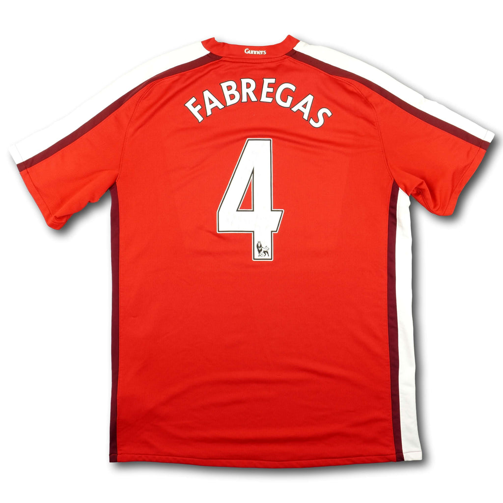 FC Arsenal Trikot 2008-10 Heim - FABREGAS #4 | retroshirts.ch
