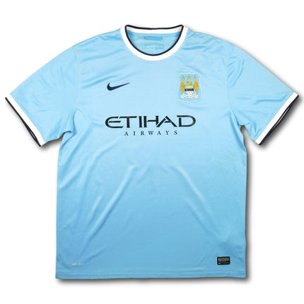 Manchester City 2013-14 Trikot heim Meistersaison - KUN AGÜERO #16 - 8/10 - [XL]