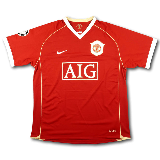 Manchester United 2006-07 Trikot heim Meistersaison - ROONEY #8 - 9/10 - [L]