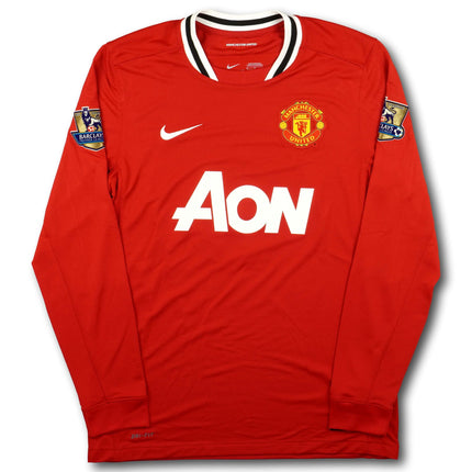 Manchester United 2011-12 Trikot heim - L/S - FERDINAND #5 - 9/10 - [M]