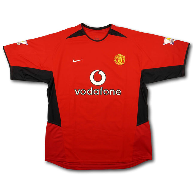 Manchester United 2002-04 Trikot heim Meistersaison (02/03) - KEANE #16 - 7/10 - [L]