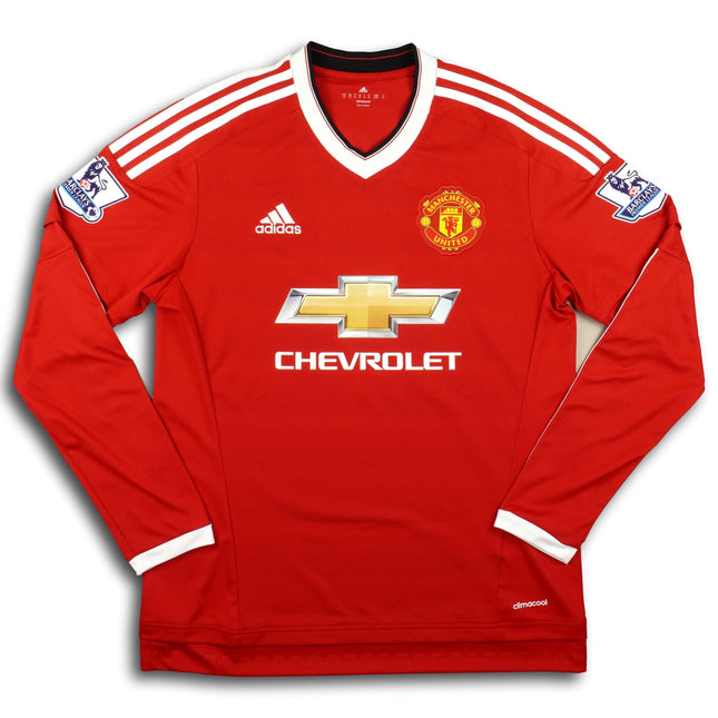 Manchester United 2015-16 Trikot heim - L/S - BLIND #17 - 9/10 - [M]