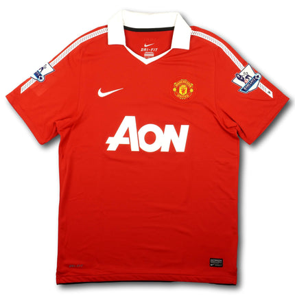 Manchester United 2010-11 Trikot heim Meister - CARRICK #16 - 9/10 - [M]