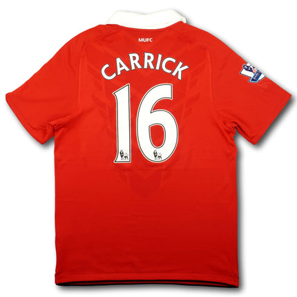 Manchester United 2010-11 Trikot heim Meister - CARRICK #16 - 9/10 - [M]
