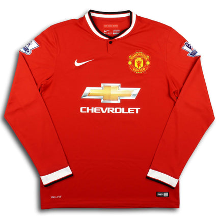 Manchester United 2014-15 Trikot heim - L/S - CARRICK #16 - 8/10 - [M]