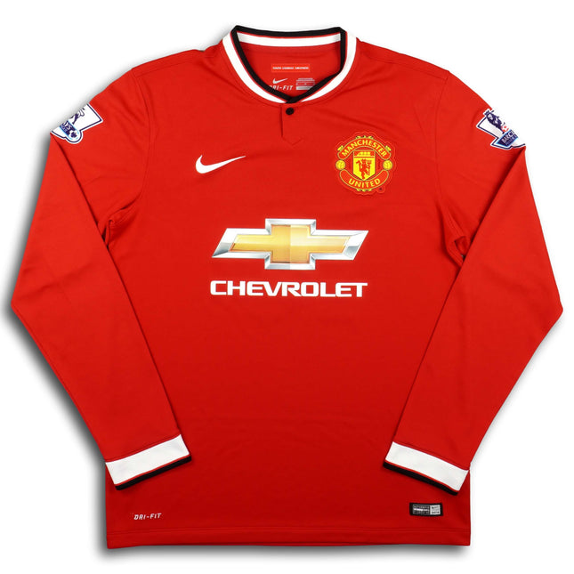 Manchester United 2014-15 Trikot heim - L/S - CARRICK #16 - 8/10 - [M]