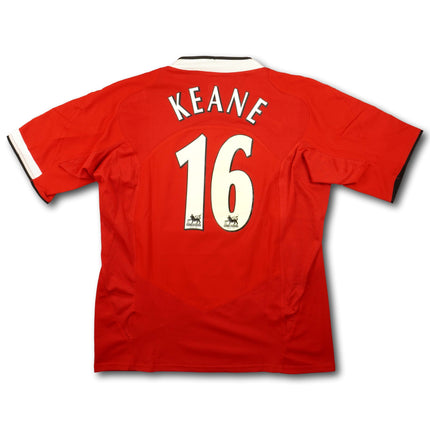 Manchester United 2004-06 Trikot heim - KEANE #16 - 7/10 - [L]