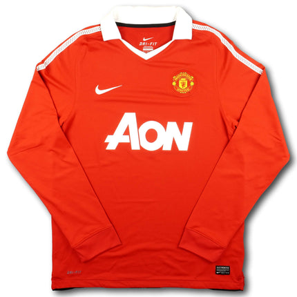 Manchester United 2010-11 Trikot heim Meistersaison - L/S - 9/10 - [M]