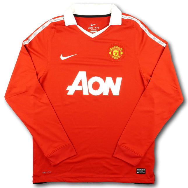 Manchester United 2010-11 Trikot heim Meistersaison - L/S - 9/10 - [M]