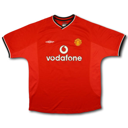 Manchester United 2000-02 Trikot heim - BECKHAM #7 - 7/10 - [L]