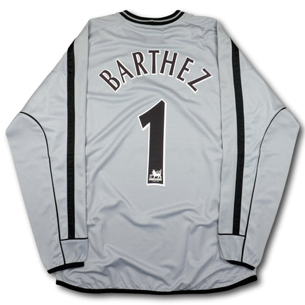 Manchester United 2001-02 Trikot torhüter - L/S - BARTHEZ #1 - 8/10 - [L]