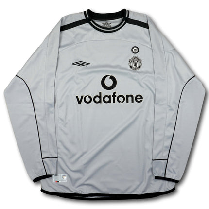 Manchester United 2001-02 Trikot torhüter - L/S - BARTHEZ #1 - 8/10 - [L]
