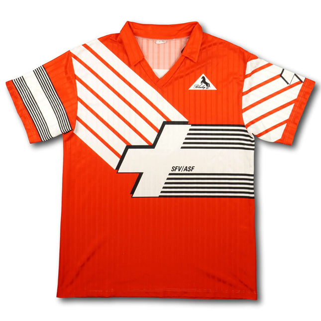 Schweiz 1990 Trikot heim - #9 - 5/10 - [L]