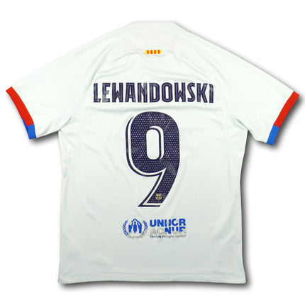 FC Barcelona 2023-24 Trikot auswärts - LEWANDOWSKI #9 - 6/10 - [M]