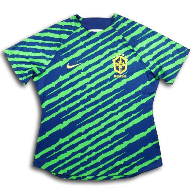 Brasilien 2022 Trikot pre-match Damen-Schnitt - 9/10 - [M]