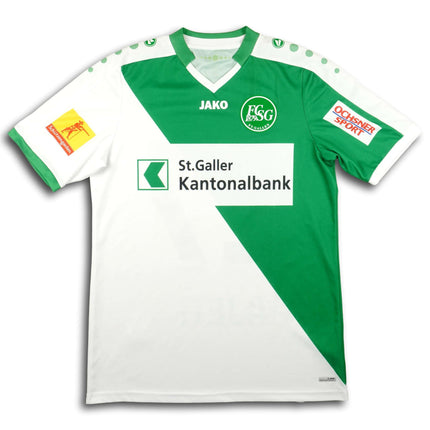 FC St. Gallen 2016-17 Trikot heim signiert - AJETI #27 - 8/10 - [L]