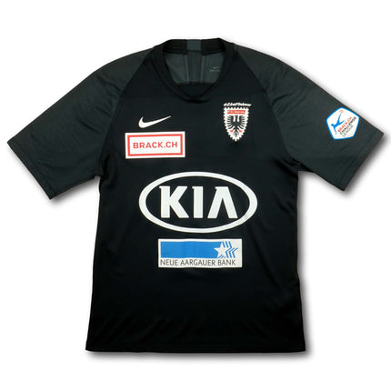 FC Aarau 2019-20 Trikot heim Player Issue - NEUMAYR #77 - 9/10 - [M]