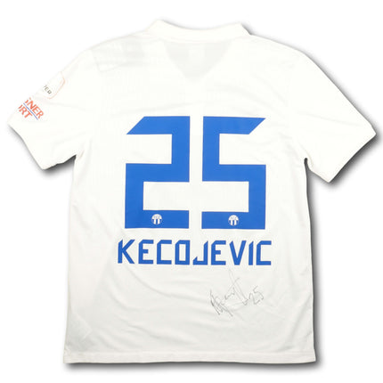 FC Zürich 2014-15 Trikot heim Player Issue signiert - KECOJEVIC #25 - 7/10 - [L]